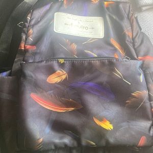 Feather backpack